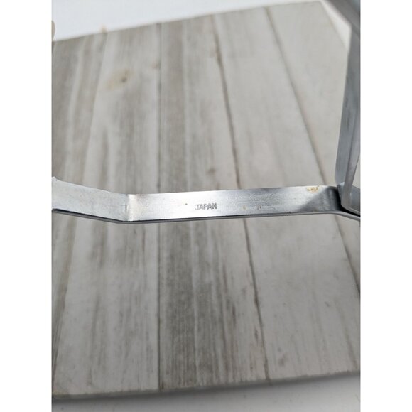 Vintage Potato Vegetable Masher Faux wood Handle Utensil 9 3/4" Japan - Picture 8 of 8